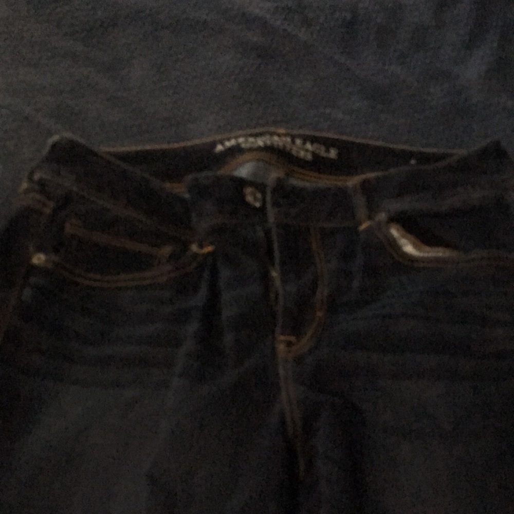 American Eagle dark wash jeans size 14 regular